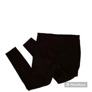HALOGEN PANTS LEGGINGS BLACK STRETCH SIZE 1